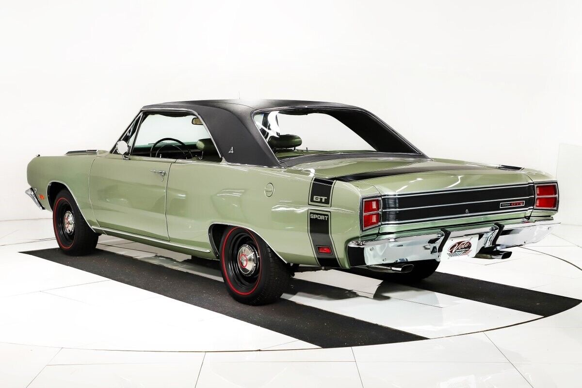 Dodge-Dart-Coupe-1969-Green-Green-44354-5