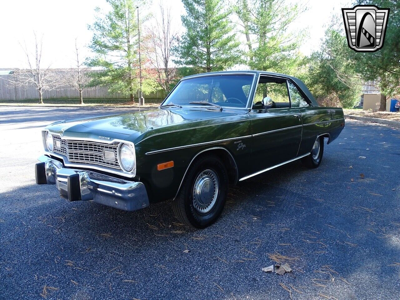 Dodge-Dart-Coupe-1973-Green-Green-52080-2