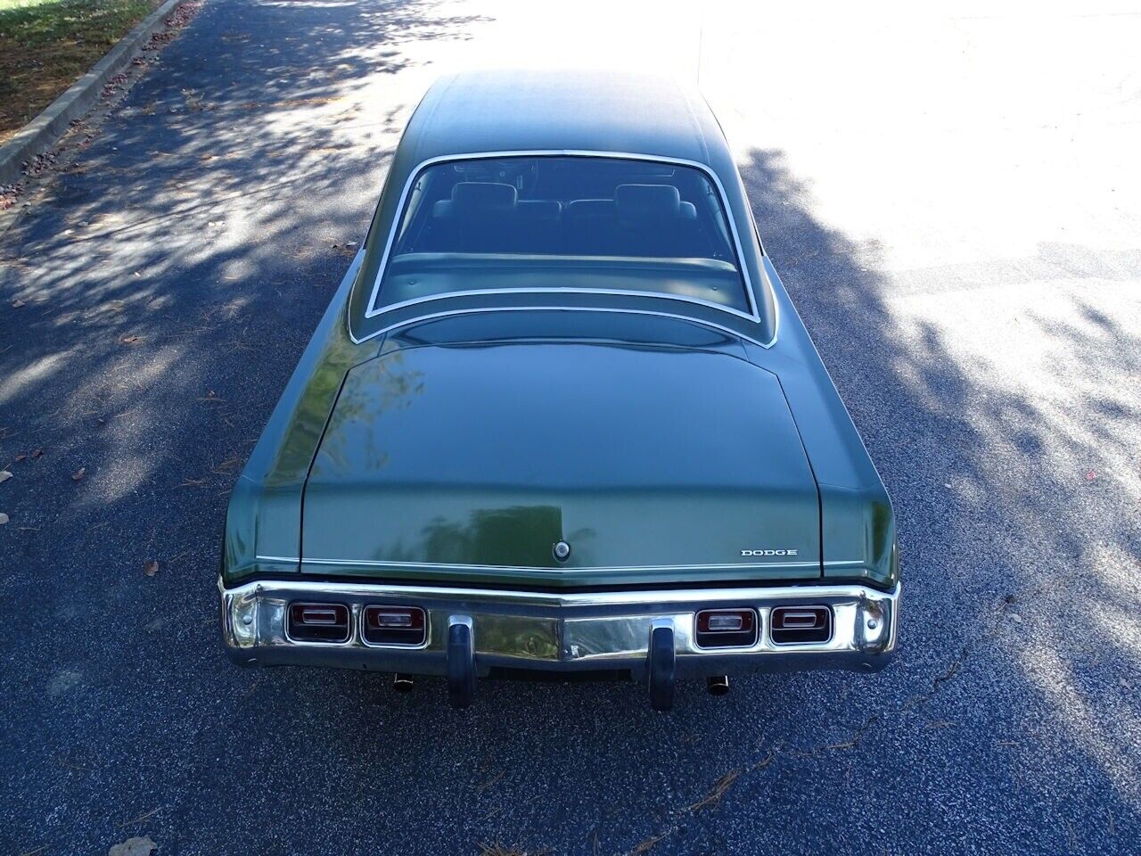 Dodge-Dart-Coupe-1973-Green-Green-52080-5