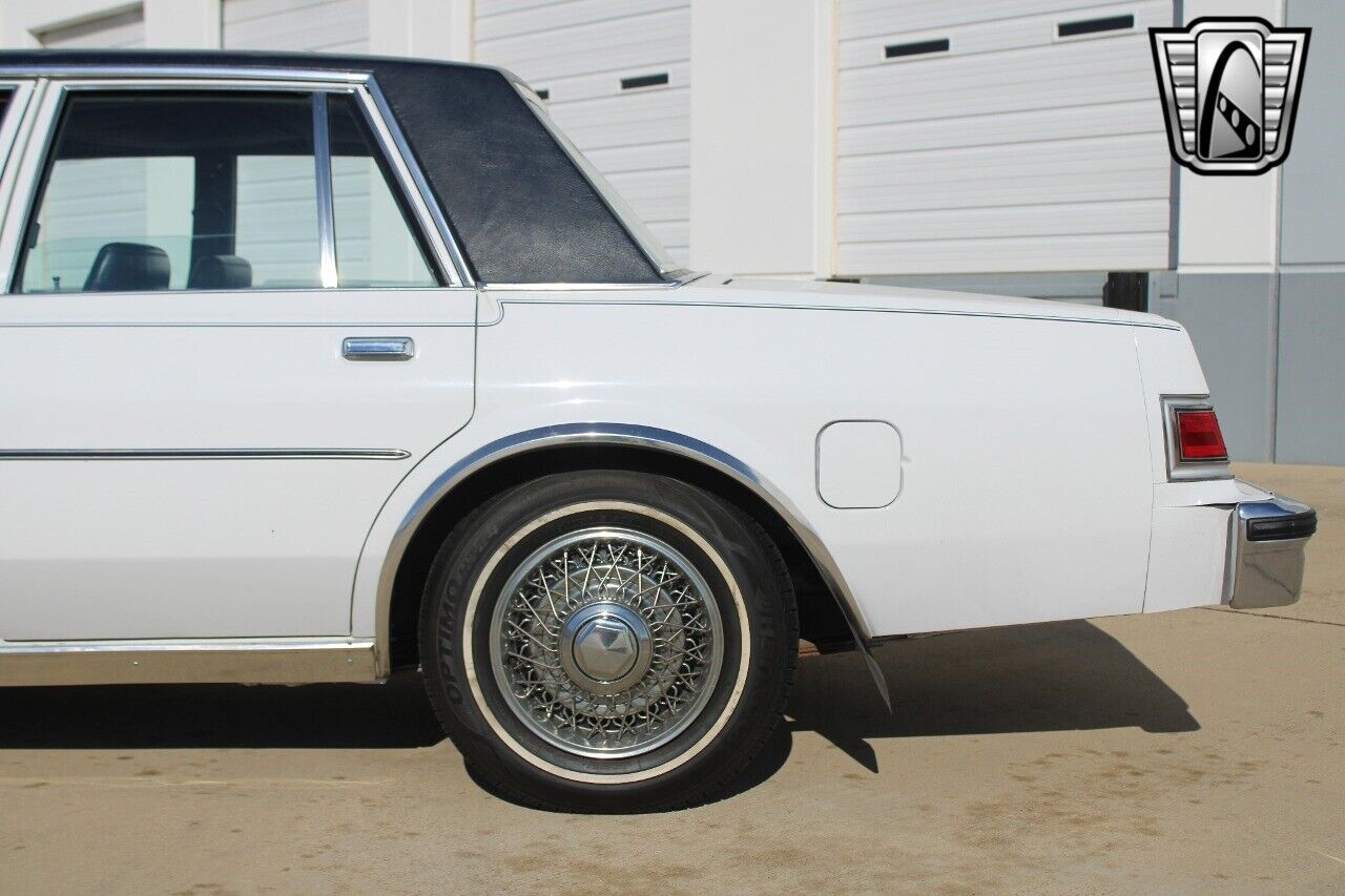 Dodge-Diplomat-Berline-1984-White-Gray-78459-11