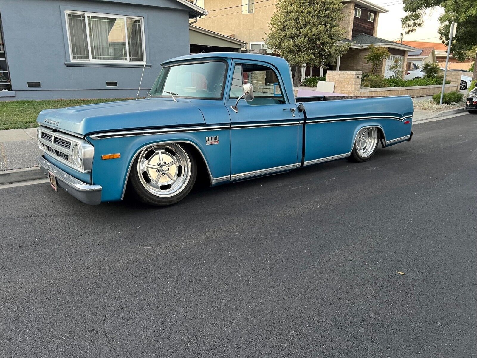 Dodge-Other-Pickups-1971-Blue-Blue-93284-2