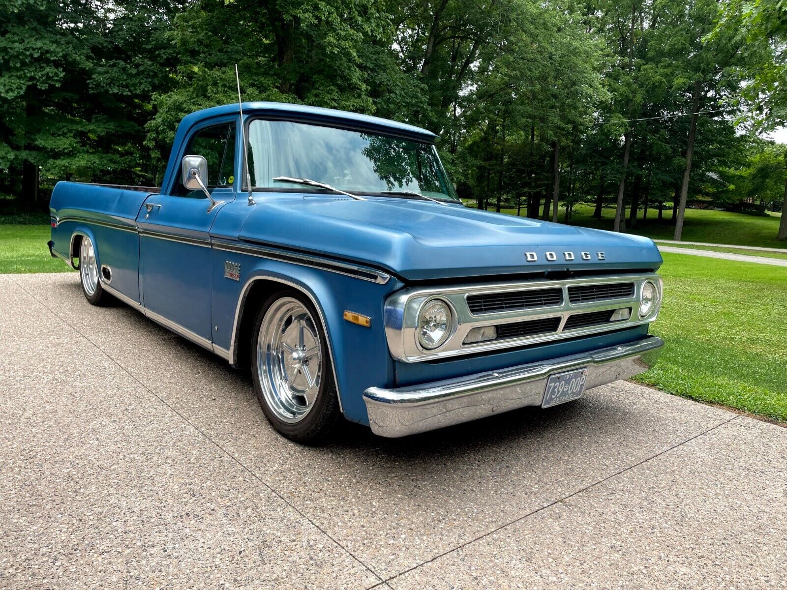 Dodge-Other-Pickups-1971-Blue-Blue-93284-3