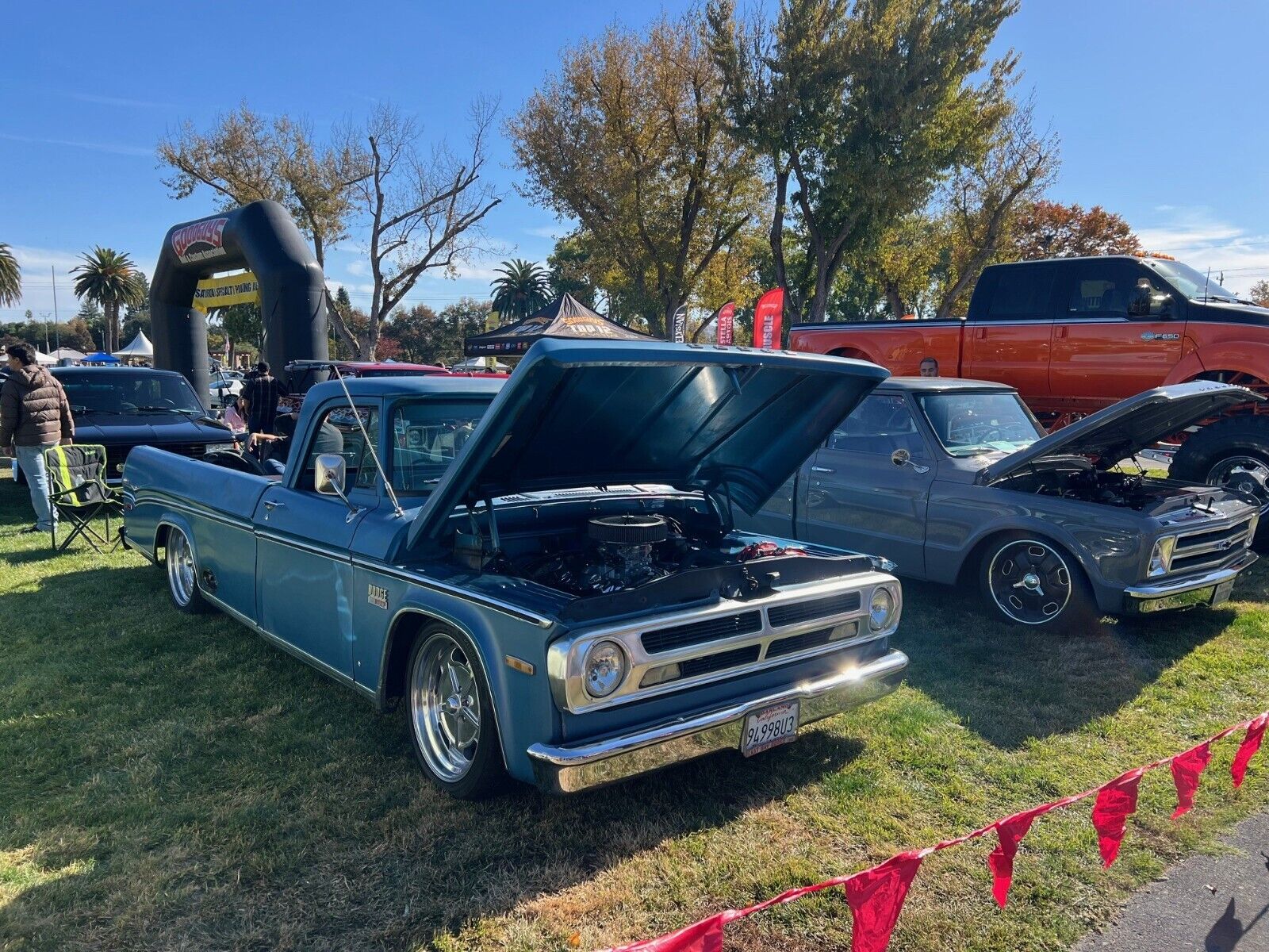 Dodge-Other-Pickups-1971-Blue-Blue-93284-4