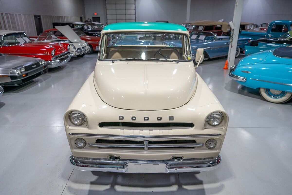 Dodge-Other-Pickups-Pickup-1957-Green-Beige-40795-5