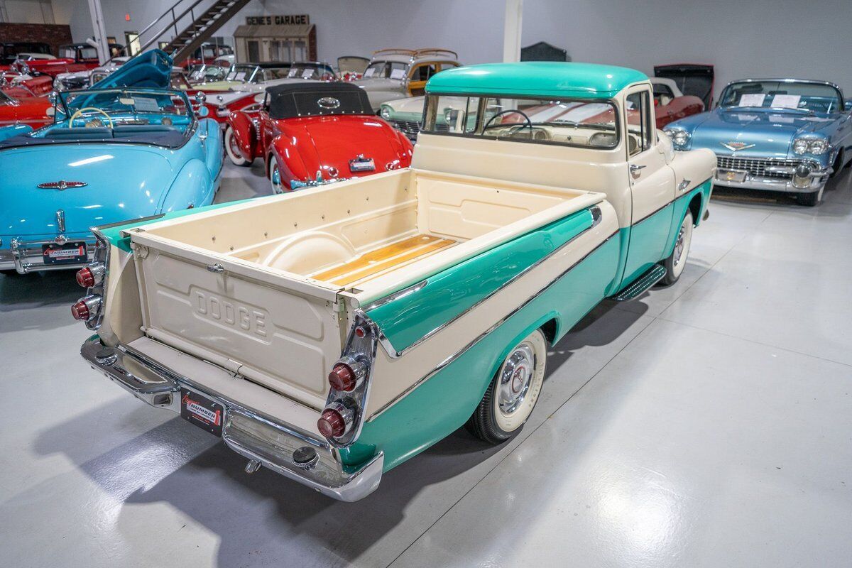 Dodge-Other-Pickups-Pickup-1957-Green-Beige-40795-8