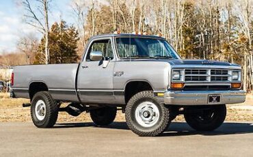 Dodge-Other-Pickups-Pickup-1989-Silver-Red-93709-1