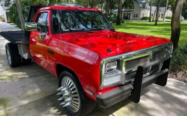 Dodge-Other-Pickups-Pickup-1991-Red-Black-8047-1