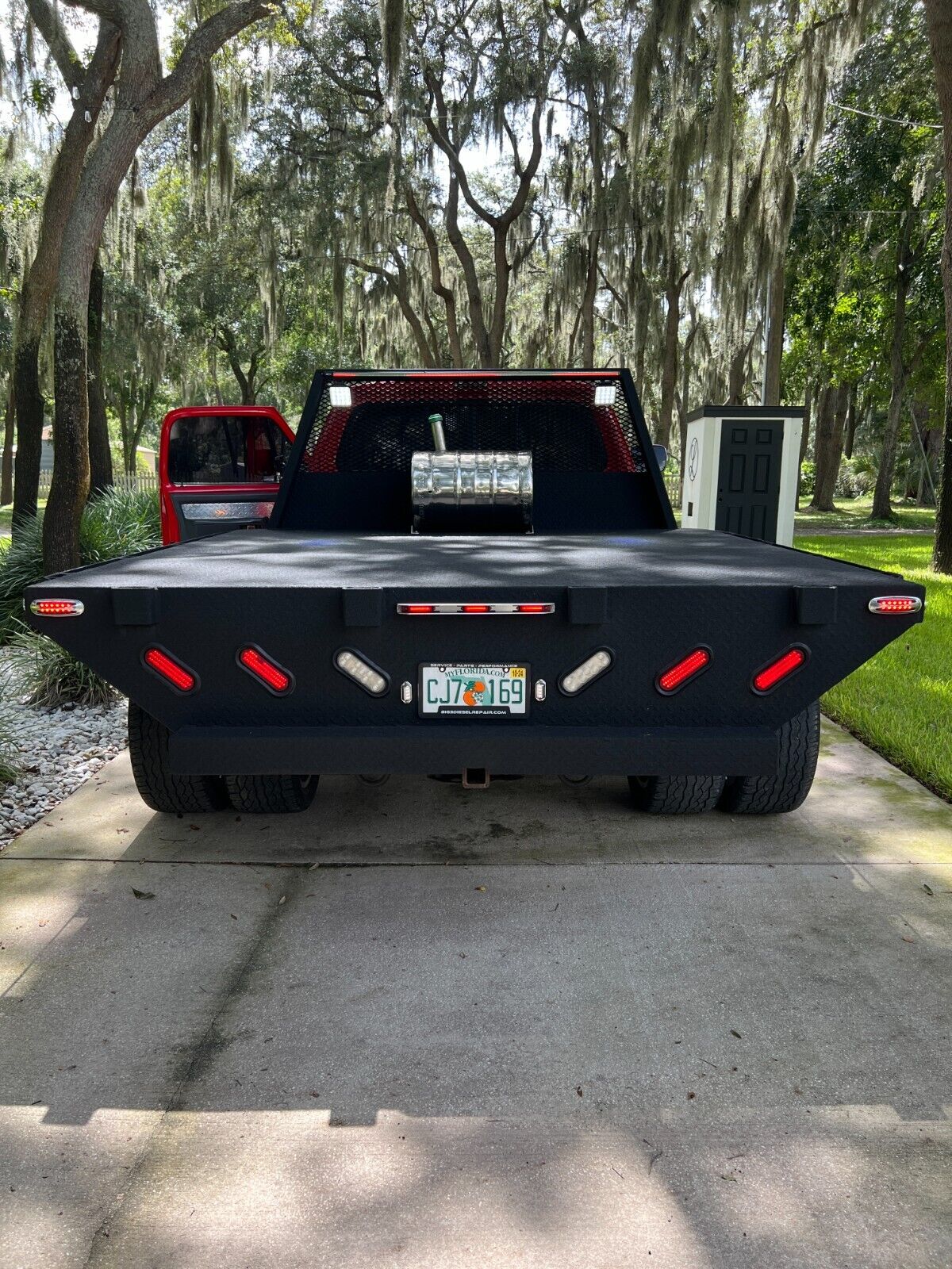 Dodge-Other-Pickups-Pickup-1991-Red-Black-8047-20