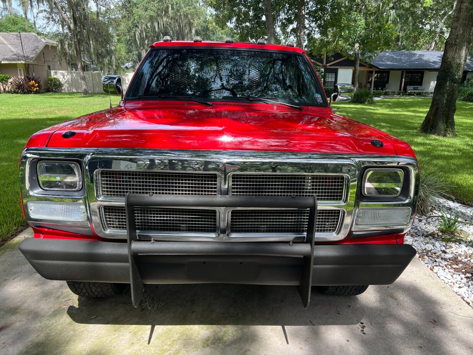 Dodge-Other-Pickups-Pickup-1991-Red-Black-8047-5