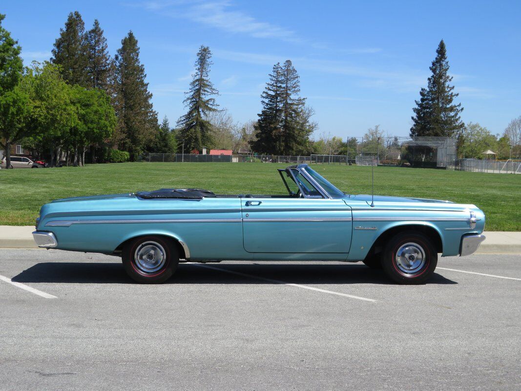 Dodge-Polara-1964-Blue-Black-64177-1