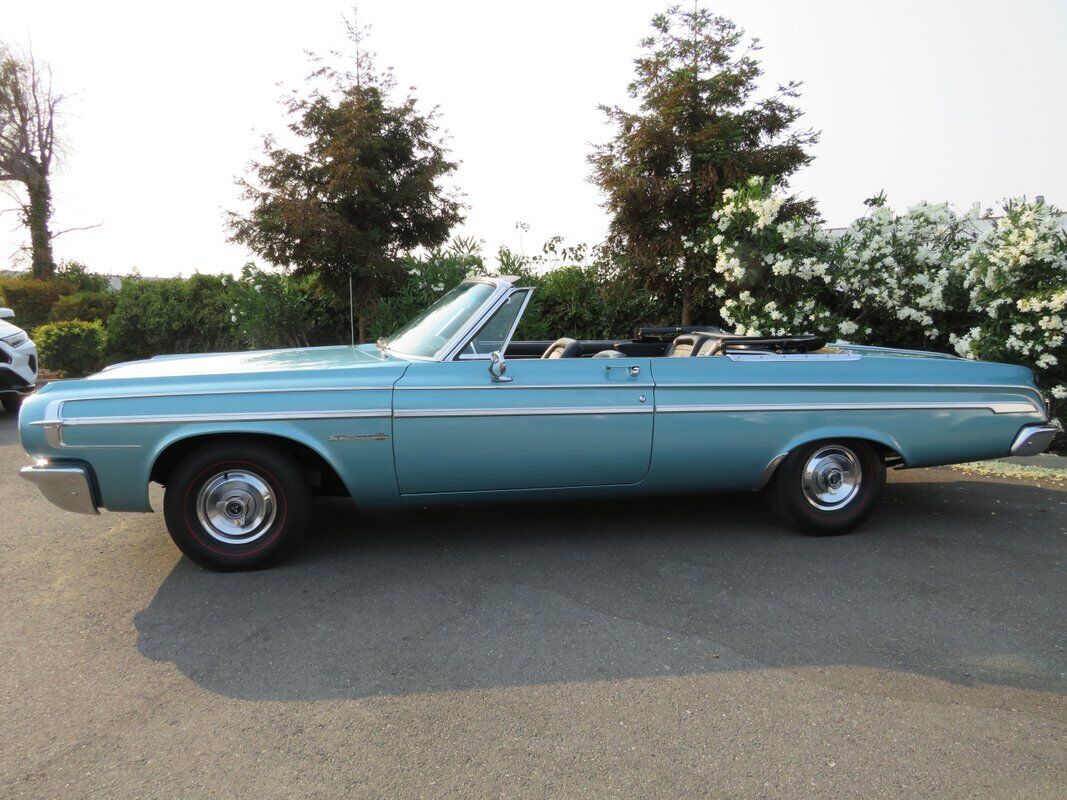 Dodge-Polara-1964-Blue-Black-64177-3