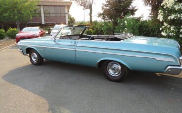 Dodge-Polara-1964-Blue-Black-64177-4