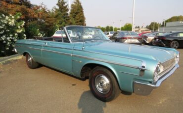 Dodge-Polara-1964-Blue-Black-64177-9