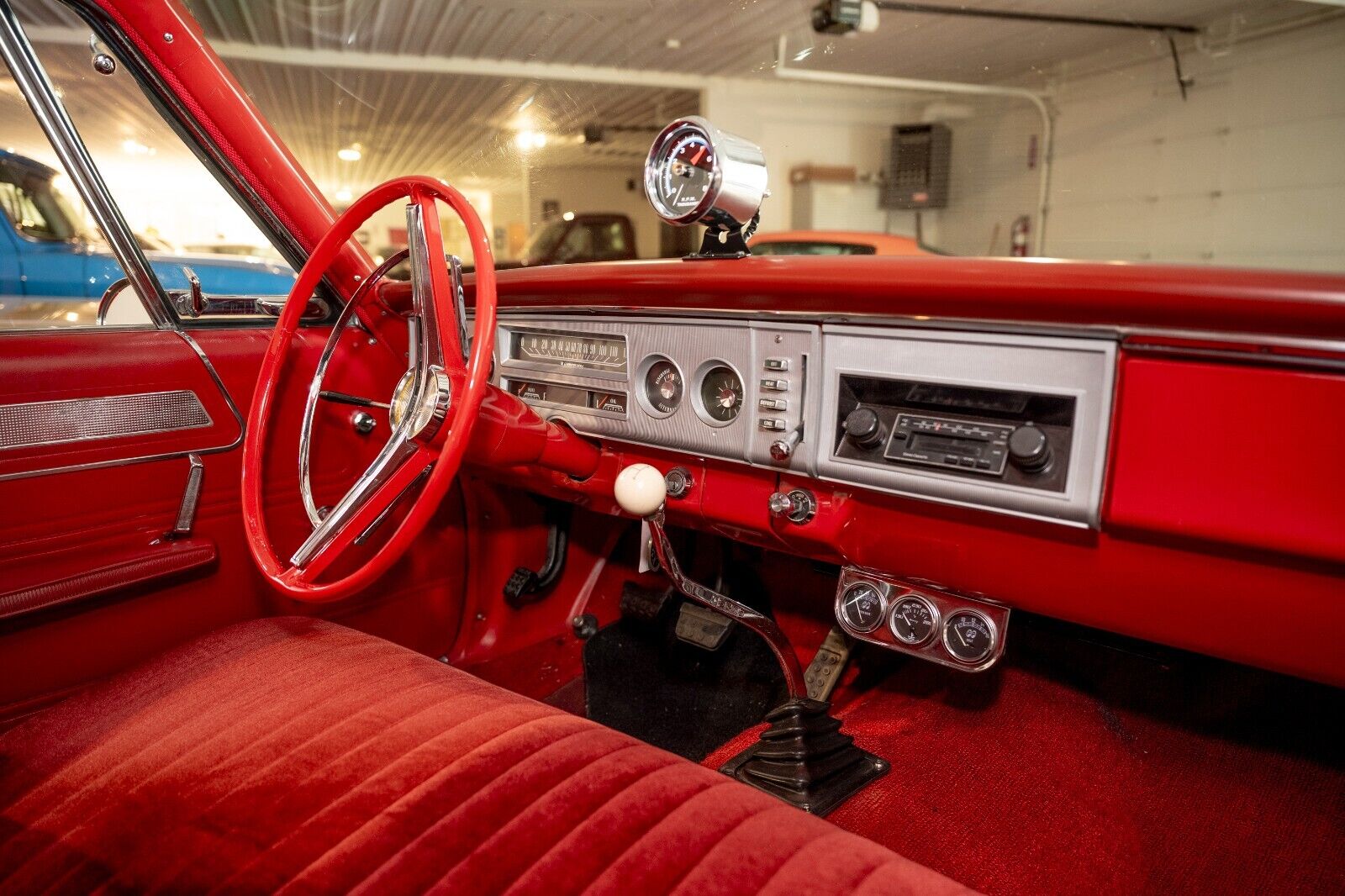 Dodge-Polara-426-WEDGE-MOPAR-Coupe-1964-Red-Red-39535-11