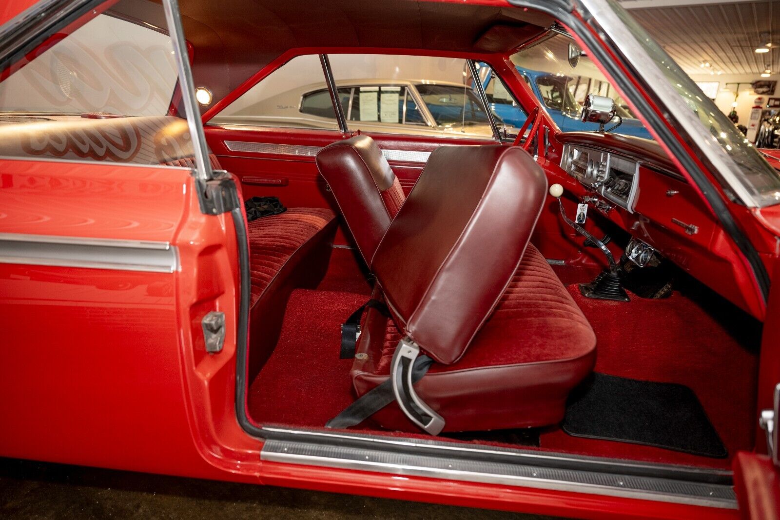 Dodge-Polara-426-WEDGE-MOPAR-Coupe-1964-Red-Red-39535-8