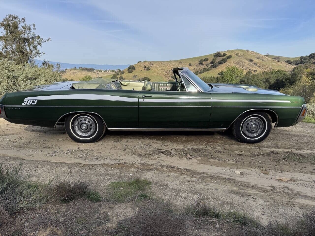 Dodge-Polara-Cabriolet-1970-Green-Teal-136794-5