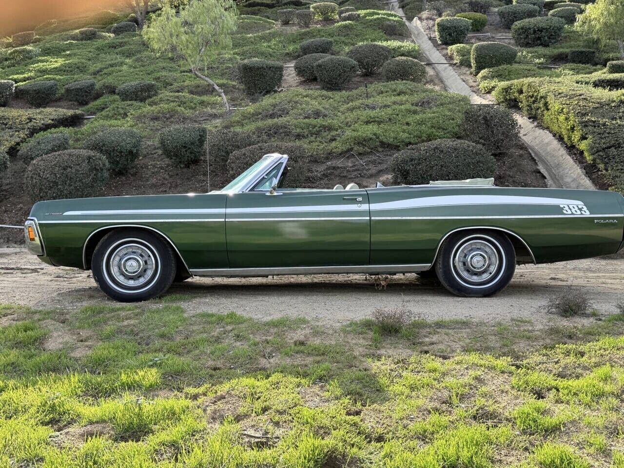 Dodge-Polara-Cabriolet-1970-Green-Teal-136794-6