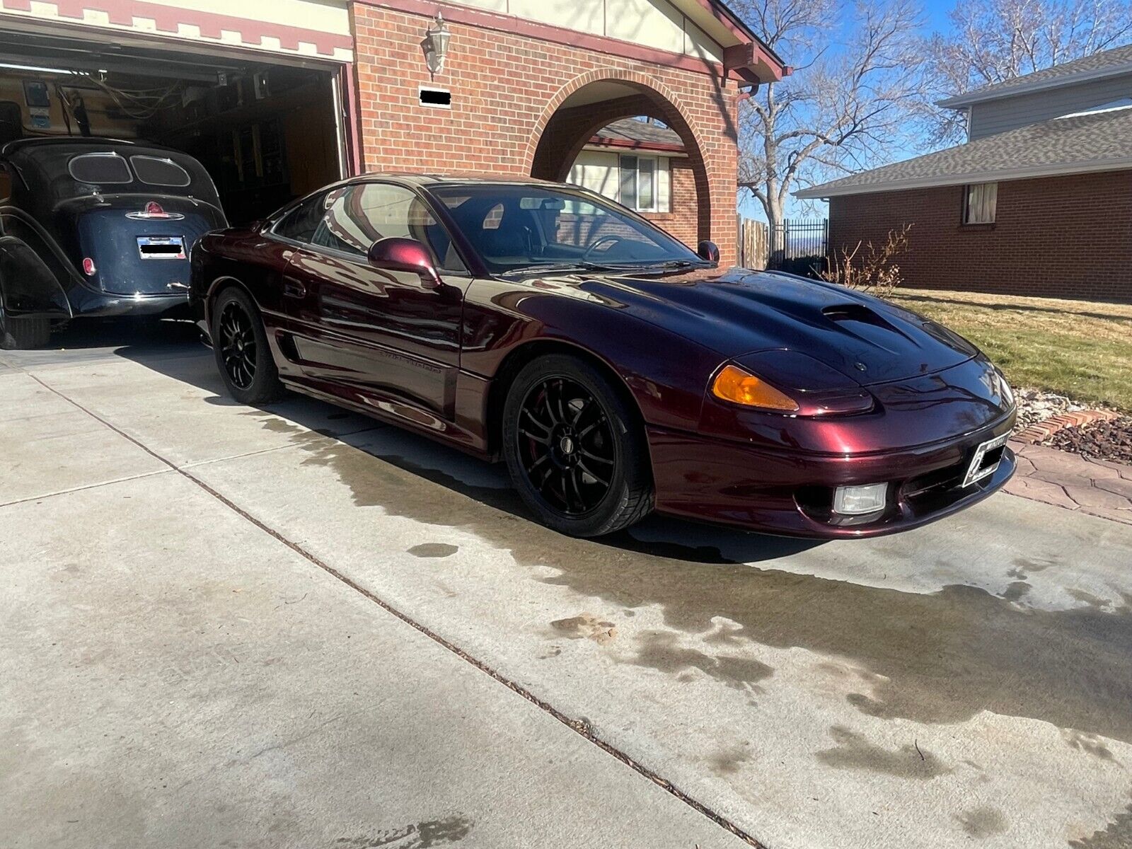 Dodge-Stealth-Coupe-1993-Burgundy-Burgundy-42952-3