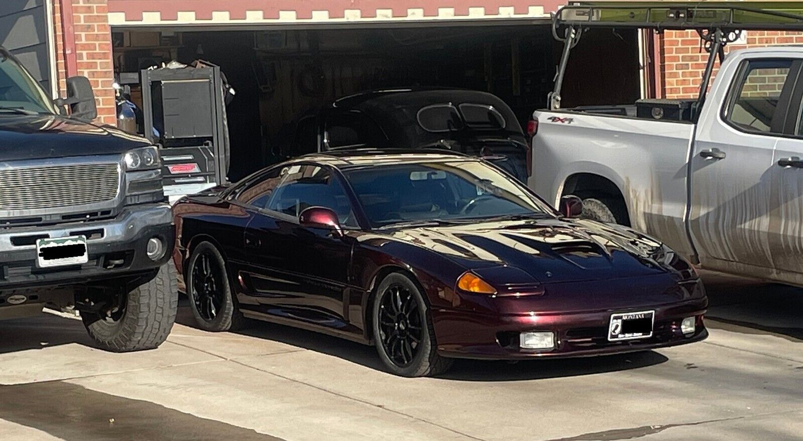 Dodge-Stealth-Coupe-1993-Burgundy-Burgundy-42952-4