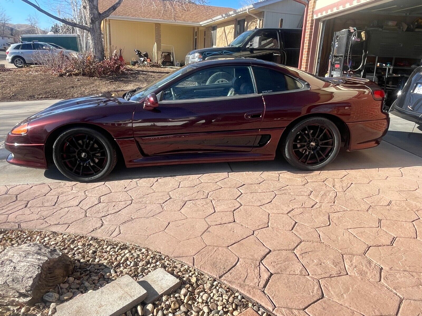 Dodge-Stealth-Coupe-1993-Burgundy-Burgundy-42952-7