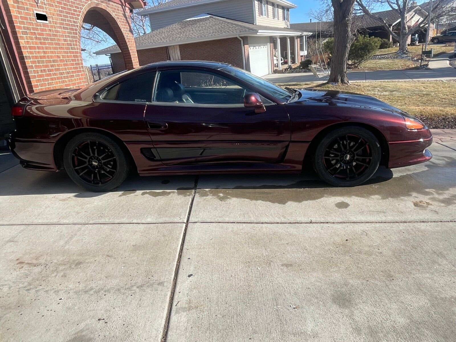 Dodge-Stealth-Coupe-1993-Burgundy-Burgundy-42952-8