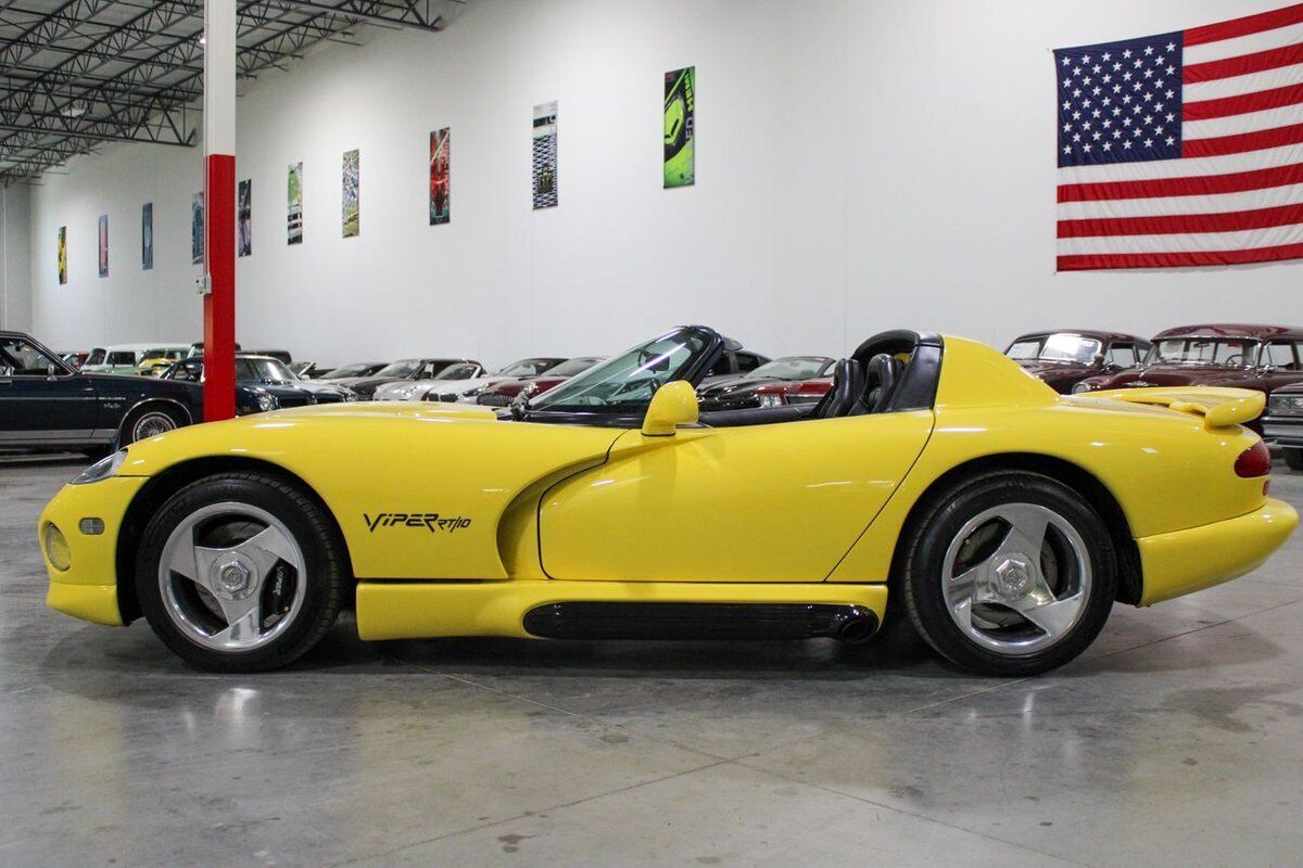 Dodge-Viper-Cabriolet-1995-Yellow-Black-42236-2