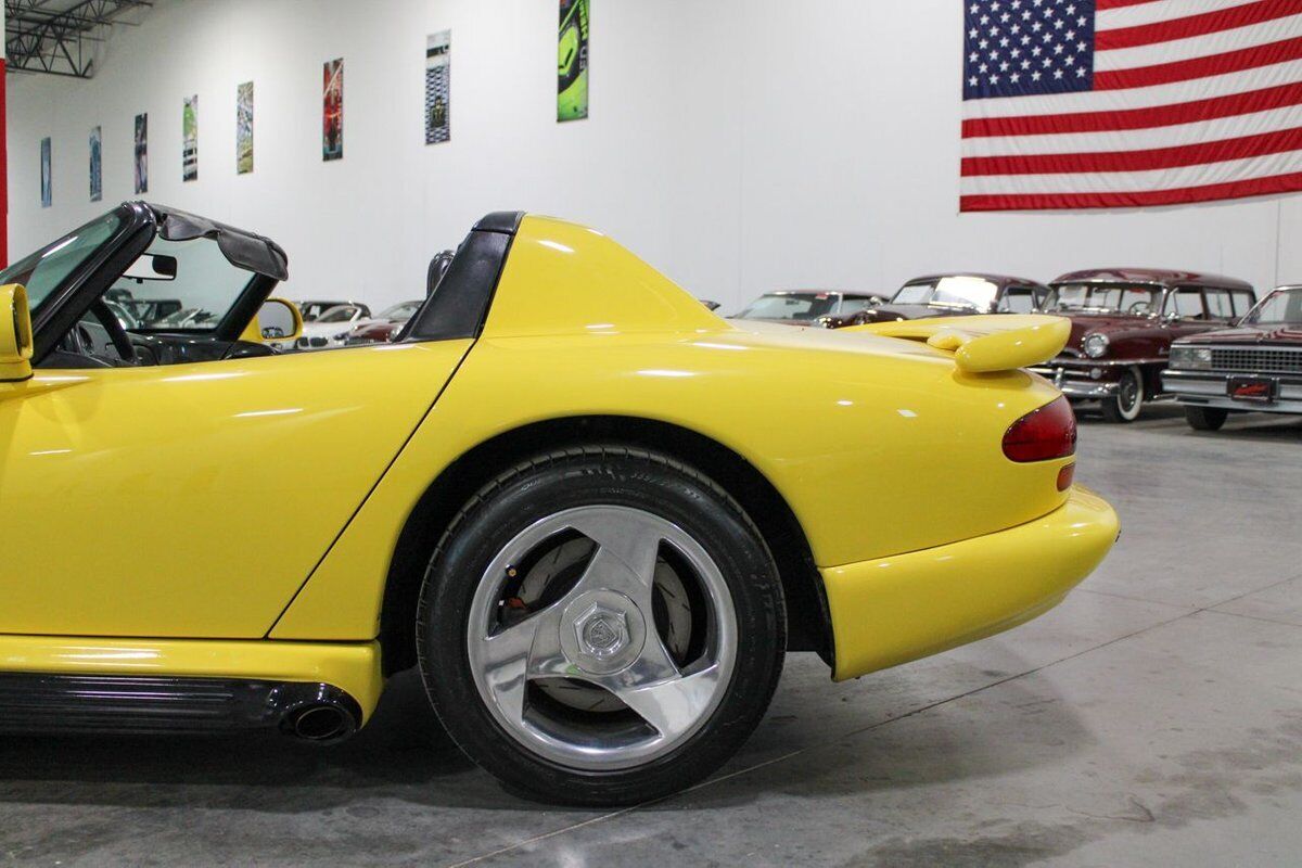 Dodge-Viper-Cabriolet-1995-Yellow-Black-42236-3