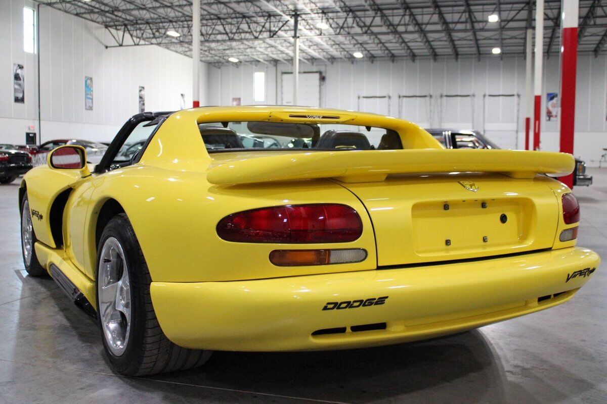 Dodge-Viper-Cabriolet-1995-Yellow-Black-42236-4