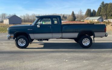 Dodge-W250-diesel-1993-green-529473-2