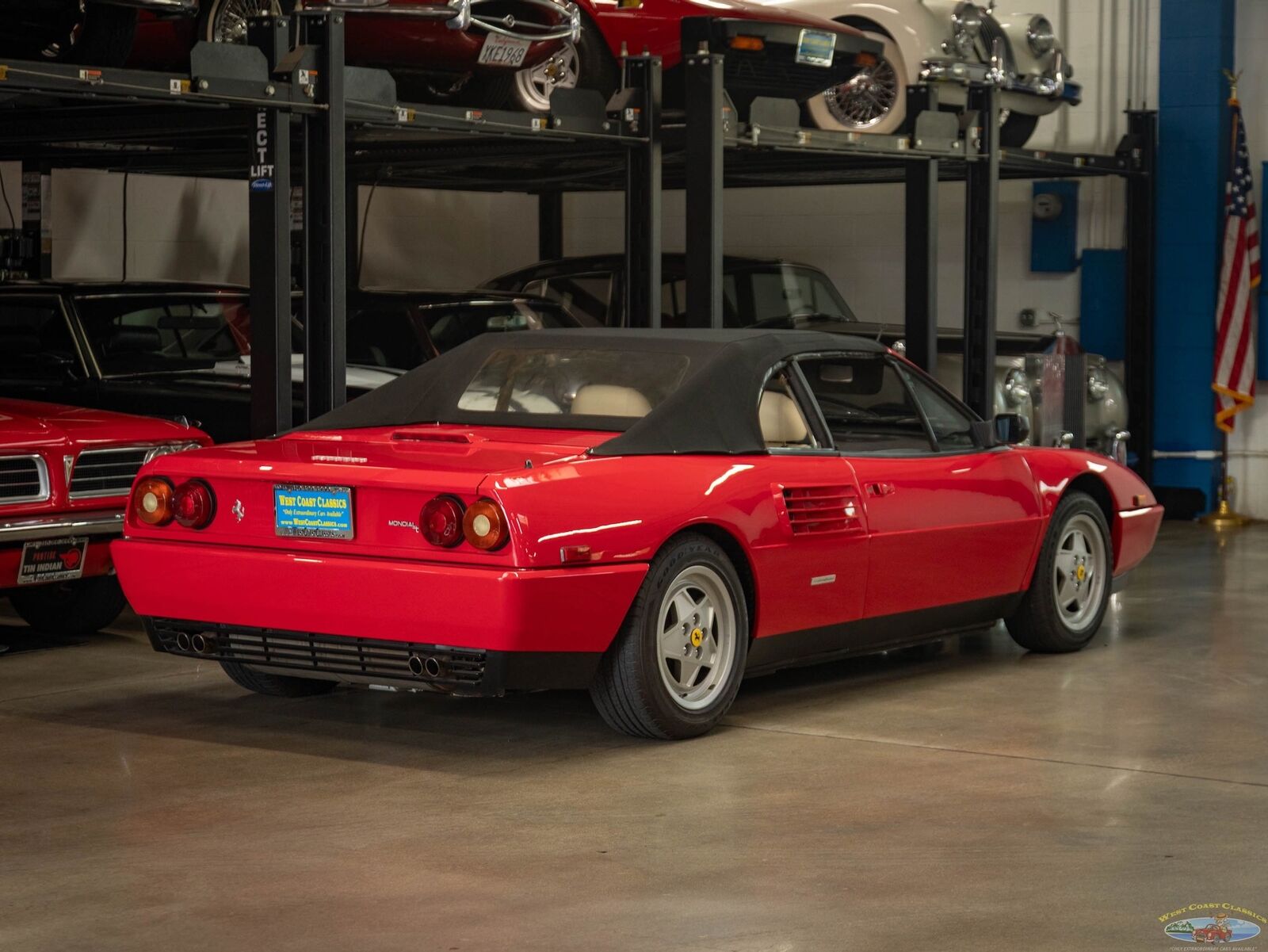 Ferrari-Mondial-T-Cabriolet-1990-Red-Tan-60384-20