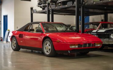 Ferrari-Mondial-T-Cabriolet-1990-Red-Tan-60384-9