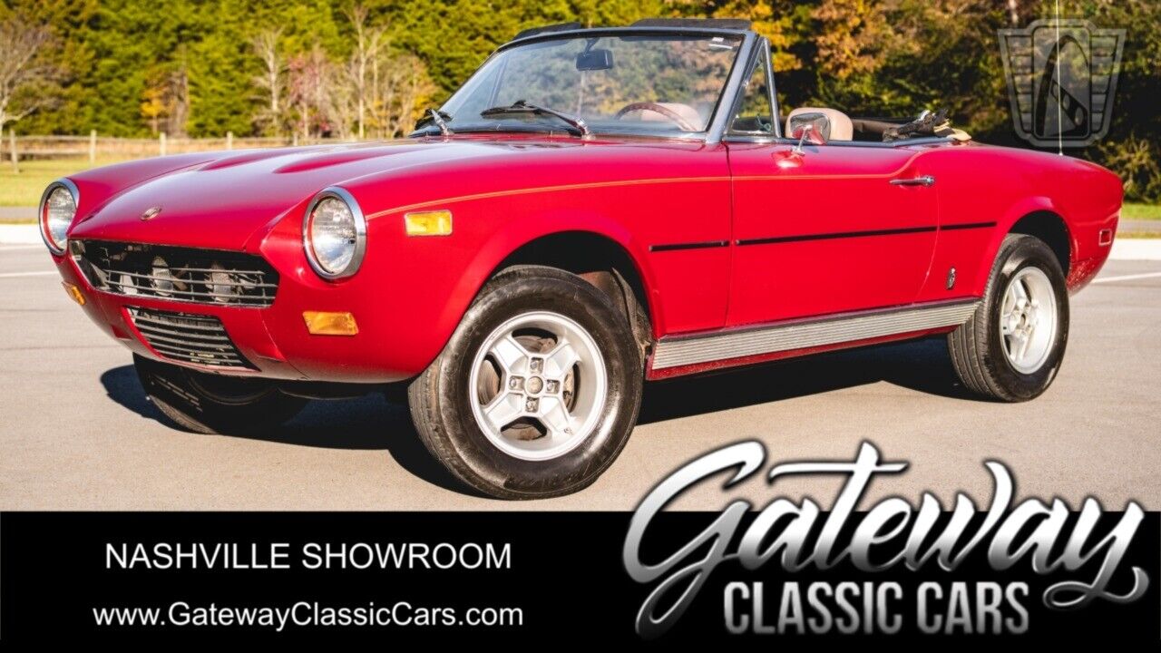 Fiat 124 Spider Cabriolet 1978