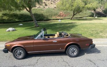 Fiat-124-Spider-Cabriolet-1981-Metallic-Brown-Tan-97689-5