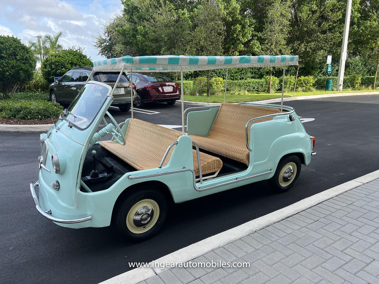 Fiat-600-Coupe-1965-Green-Tan-43172-11