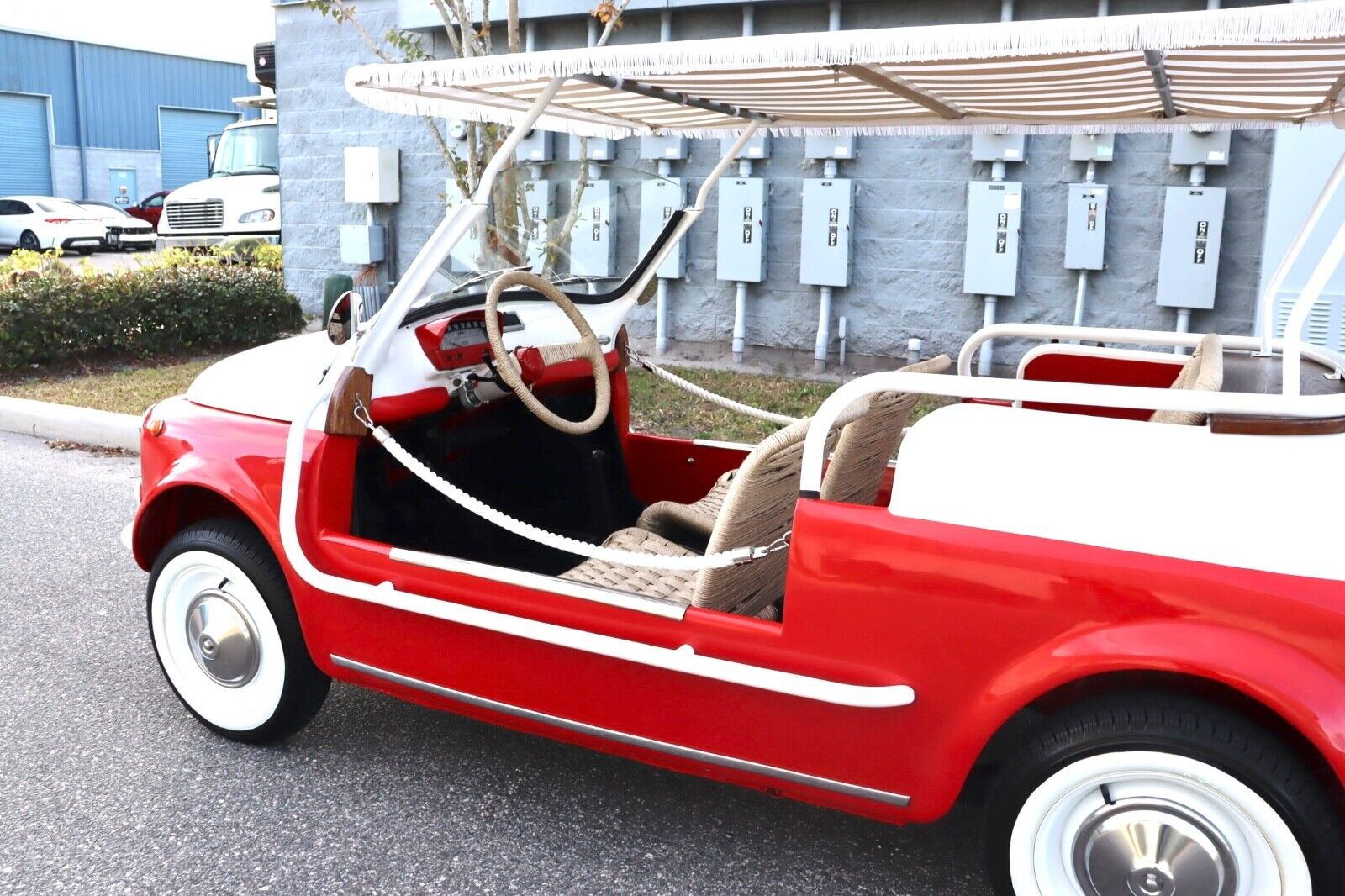 Fiat-Jolly-Cabriolet-1970-Red-Tan-13-11