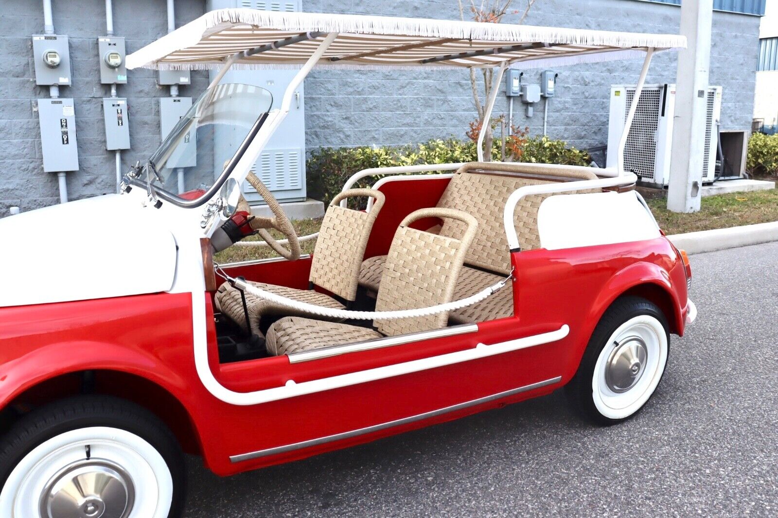 Fiat-Jolly-Cabriolet-1970-Red-Tan-13-12