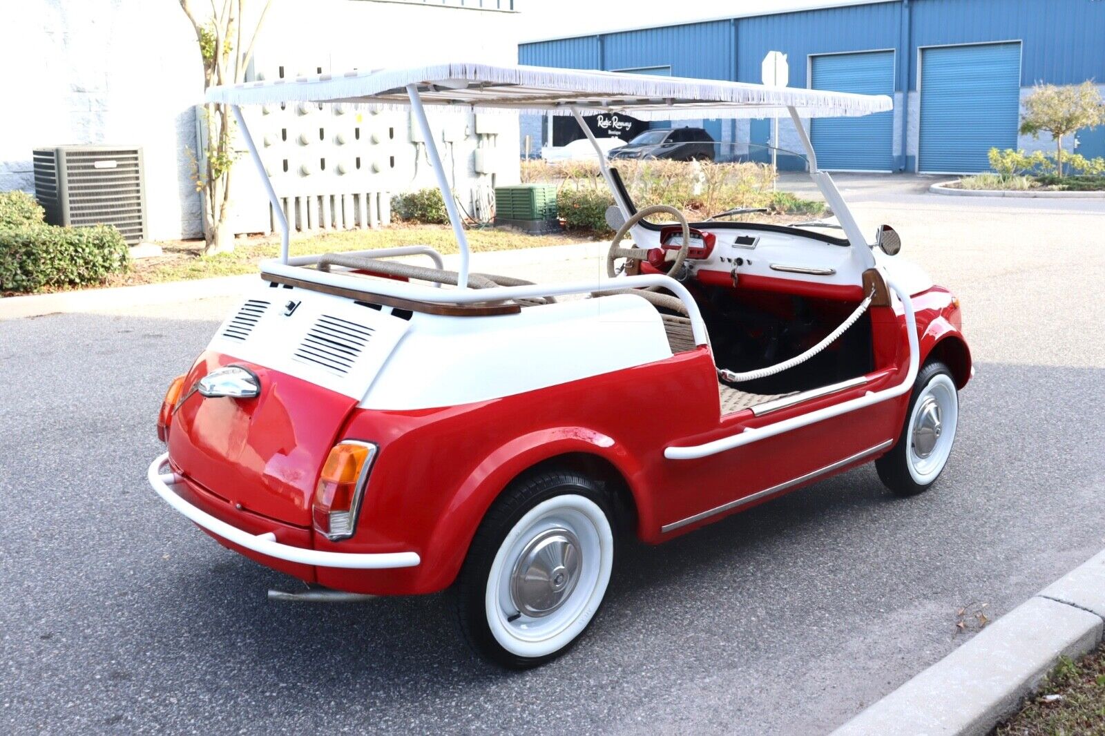 Fiat-Jolly-Cabriolet-1970-Red-Tan-13-4