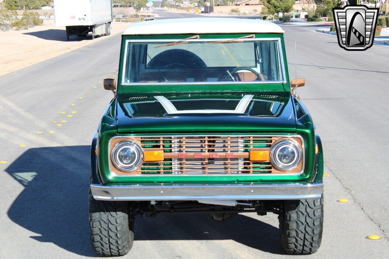 Ford-Bronco-1974-Green-Brown-56797-4