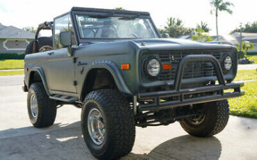 Ford-Bronco-Pickup-1970-Green-Tan-20358-11