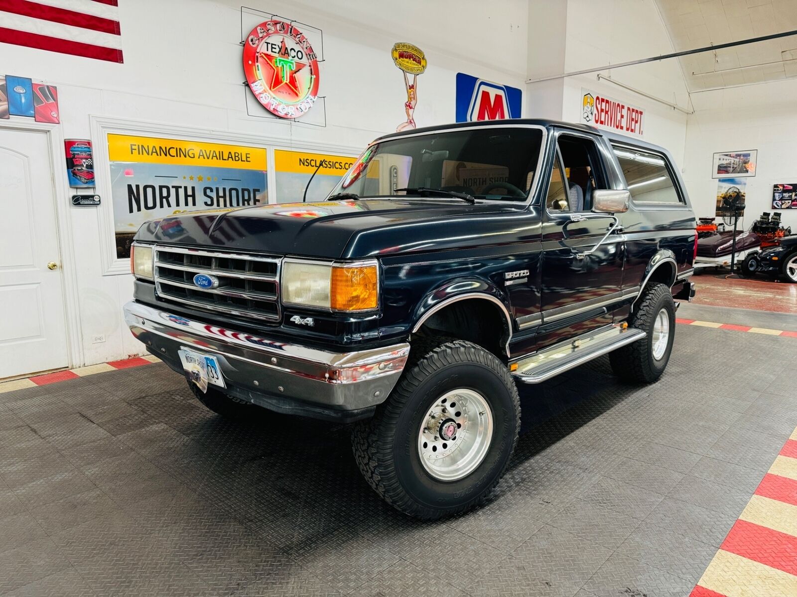 Ford-Bronco-SUV-1990-Blue-Blue-243011-1