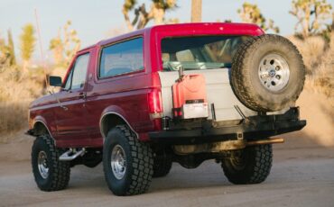 Ford-Bronco-SUV-1991-Burgundy-Red-and-Gray-152099-1