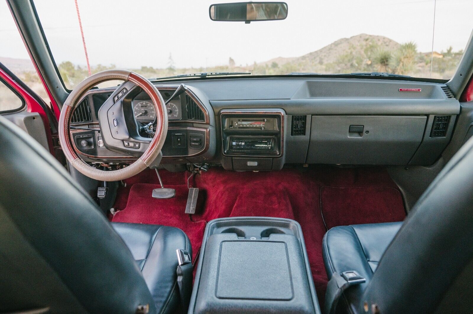 Ford-Bronco-SUV-1991-Burgundy-Red-and-Gray-152099-21