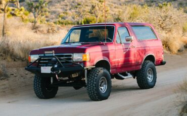 Ford-Bronco-SUV-1991-Burgundy-Red-and-Gray-152099-3