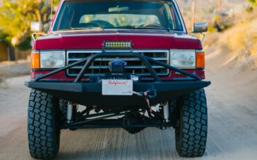 Ford-Bronco-SUV-1991-Burgundy-Red-and-Gray-152099-8