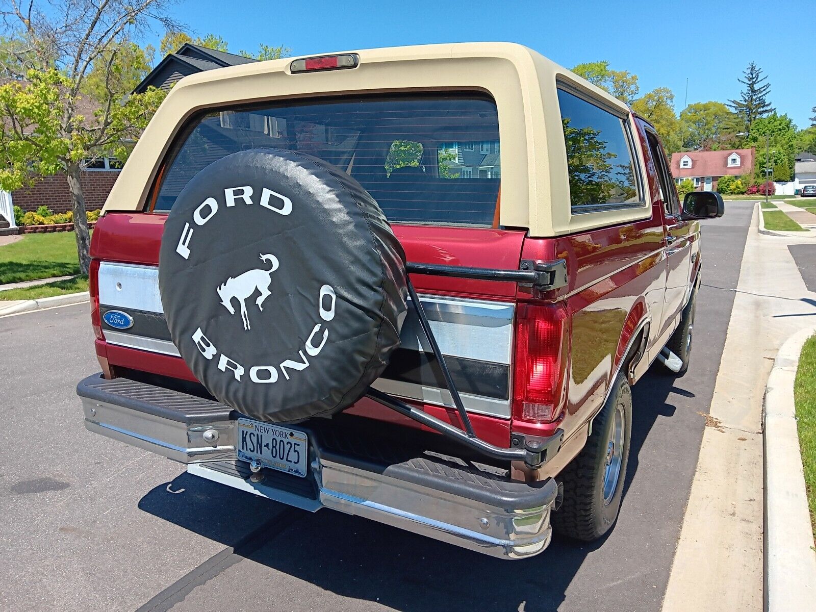 Ford-Bronco-SUV-1994-Red-Tan-178637-7