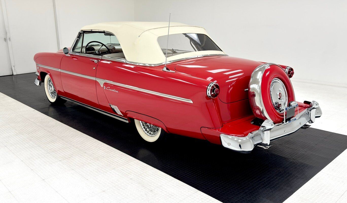 Ford-Crestline-Cabriolet-1954-Red-Red-56195-4