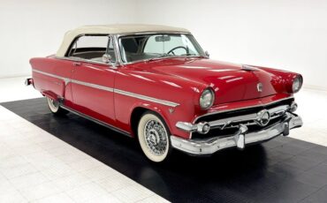 Ford-Crestline-Cabriolet-1954-Red-Red-56195-9