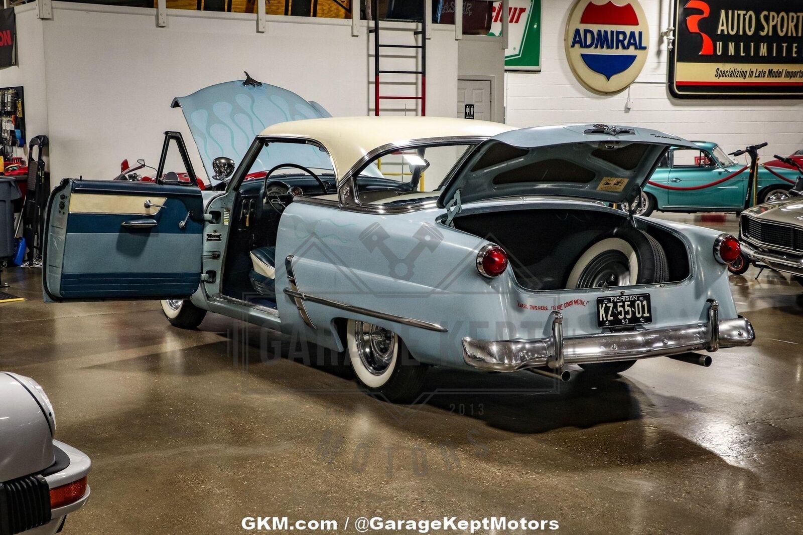 Ford-Crestline-Victoria-Coupe-1953-Blue-Blue-142250-2