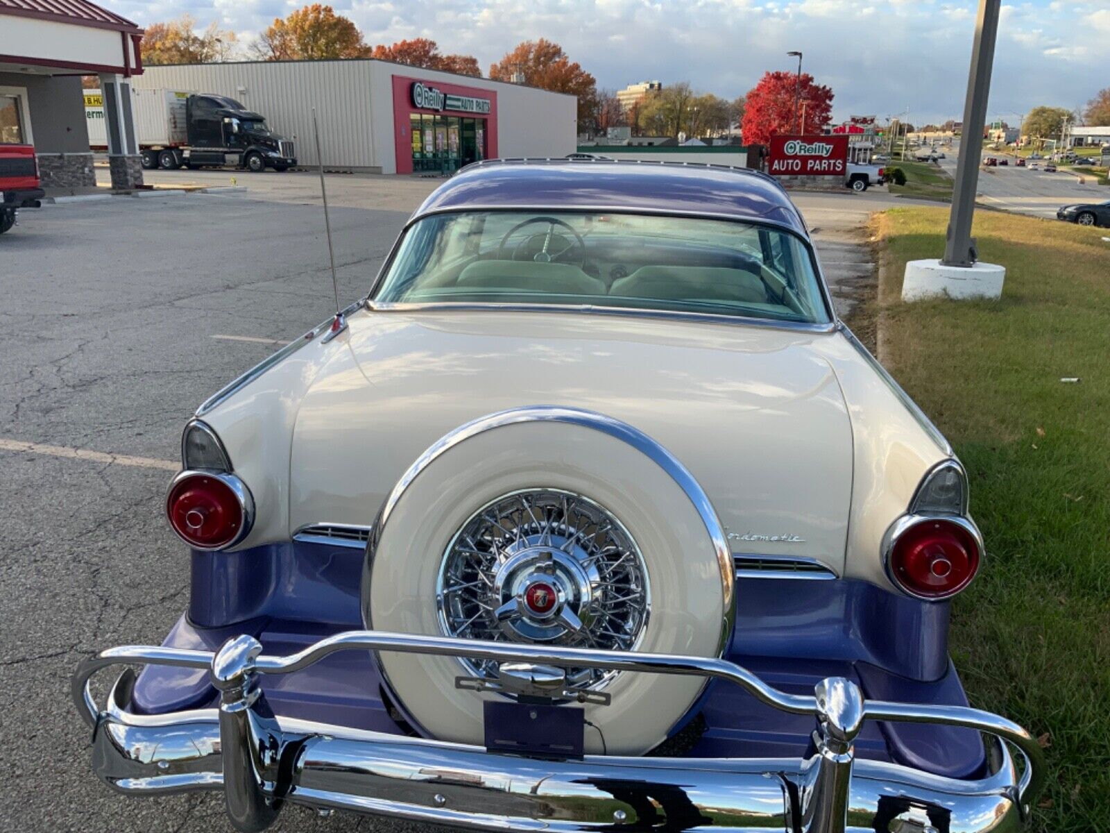 Ford-Crown-Victoria-Coupe-1955-Purple-White-61155-2