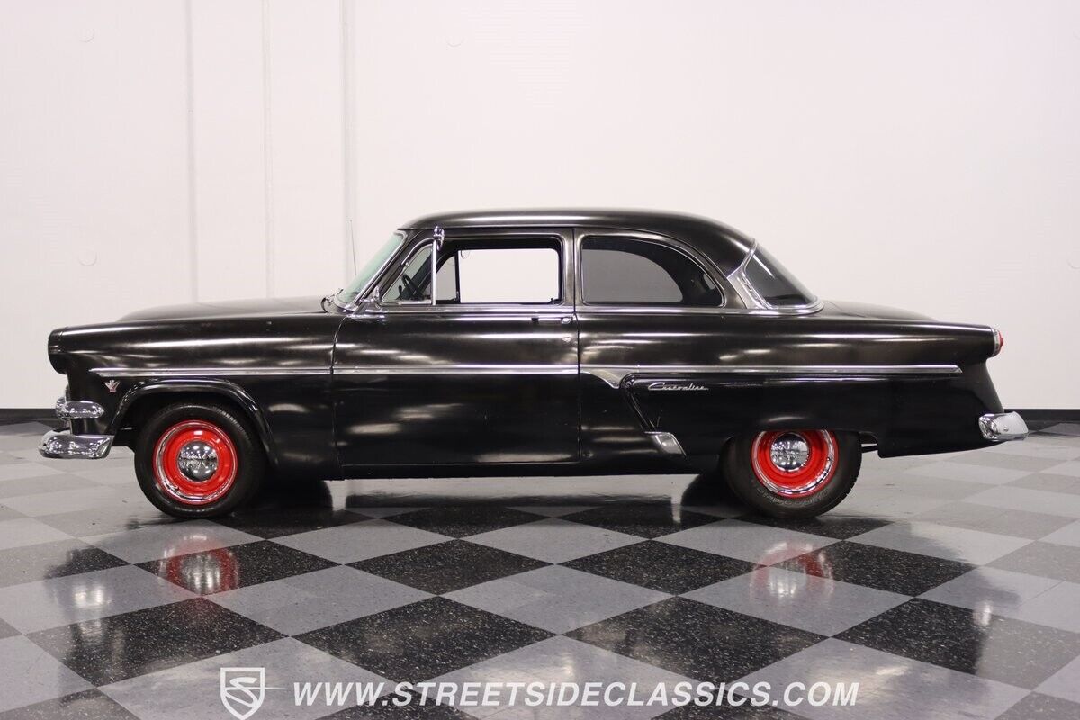 Ford-Customline-Coupe-1954-Black-Blue-82390-2